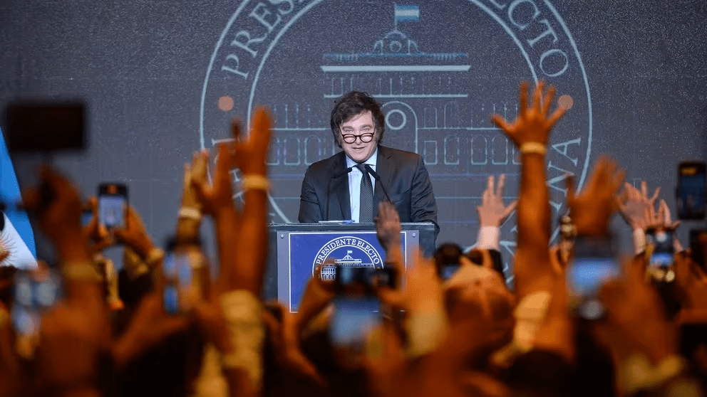 Contundente triunfo de Javier Milei: será el próximo presidente de la Argentina