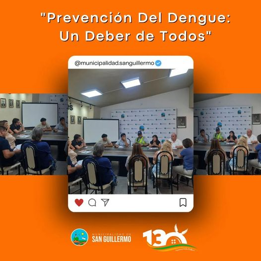 San Guillermo: Prevención del dengue