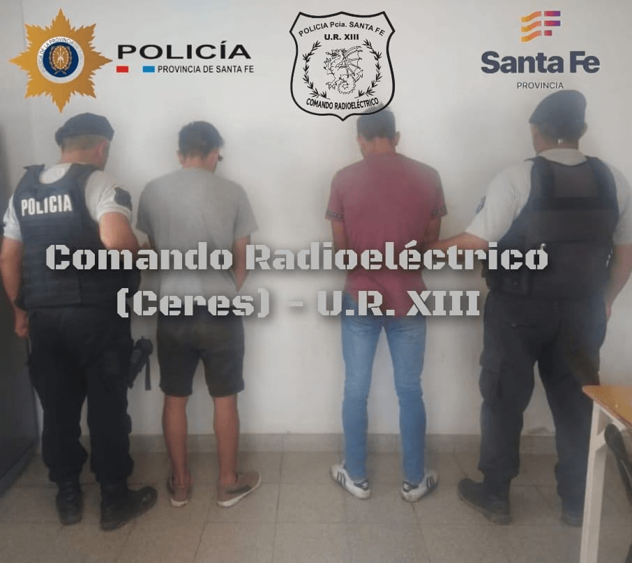 Policiales en Ambrosetti, Ceres, San Cristóbal