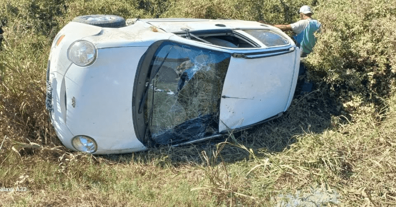 ACCIDENTES DE TRÁNSITO EN MOISÉS VILLE, HERSILIA y PORTUGALETE