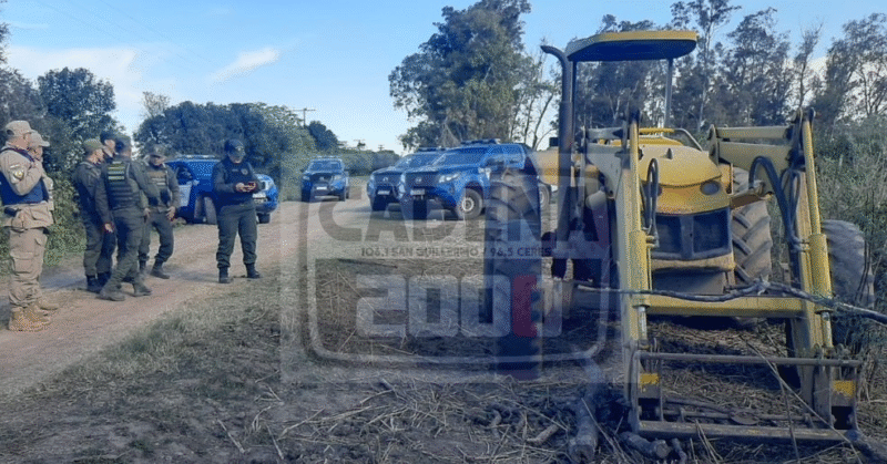 Bicha:  “Los Pumas” recuperaron un tractor que había sido sustraído de un establecimiento rural.