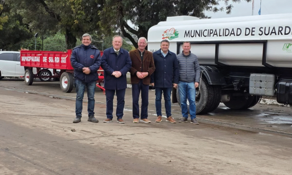 Michlig y González vistaron Suardi, Monigotes y Las Palmeras para acercar respuestas gubernamentales