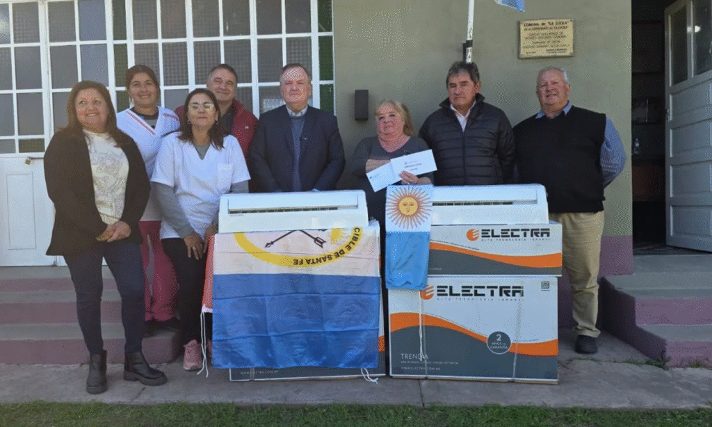 Michlig y González desarrollaron actividades en Capivara, Constanza, La Clara; La Lucila y Villa Saralegui