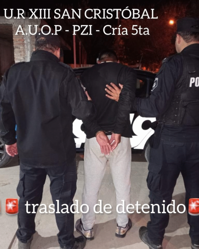 Policiales en San Guillermo