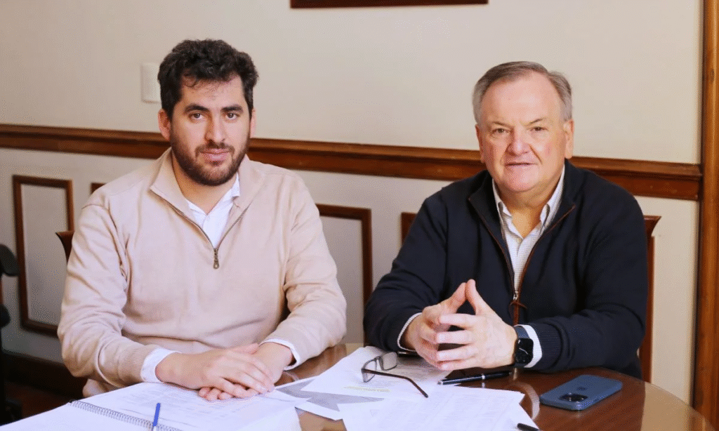 Michlig y Carballeira evaluaron proyectos y gestiones en favor de la producción del Dpto. San Cristóbal