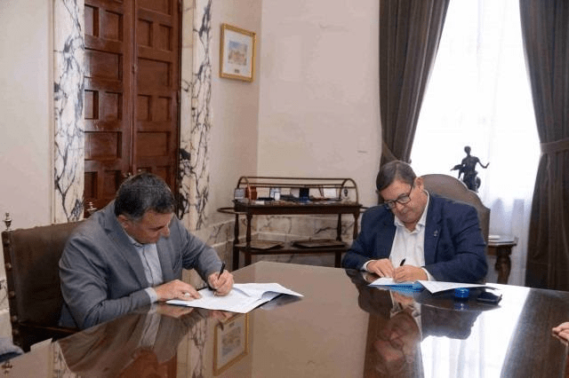 Marcelo González firmó convenio con la UNL y acerca CreArte Litoral a San Cristóbal