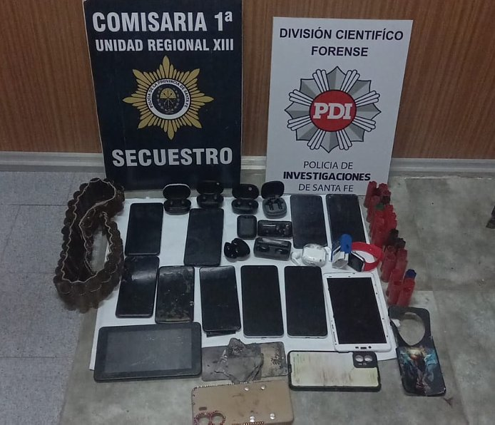 Allanamientos por robos en la escuela de la tragedia en San Cristóbal