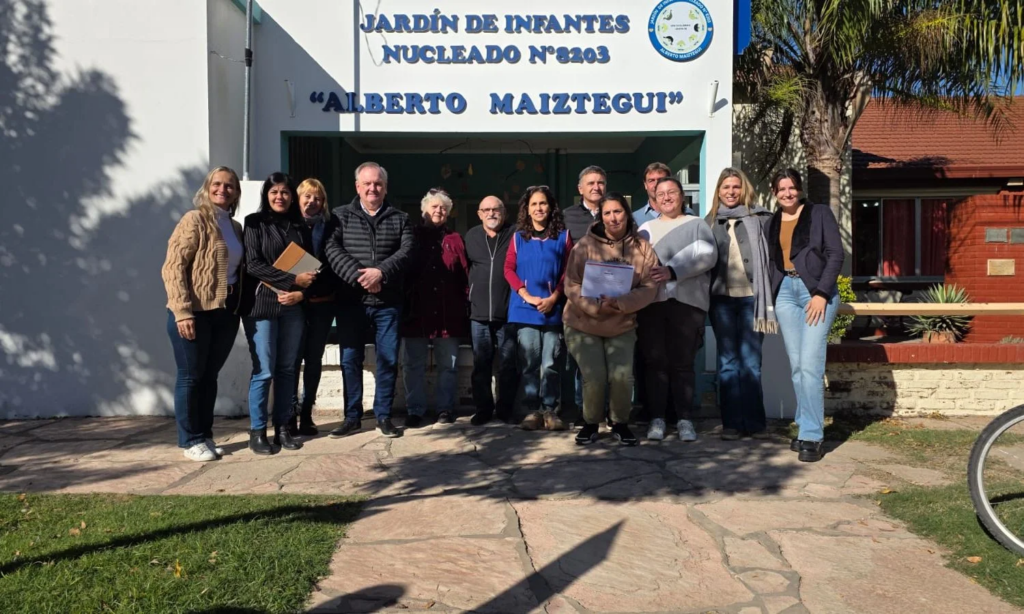 Michlig y González visitaron San Guillermo y Moisés Ville en cumplimiento de una amplia agenda de actividades