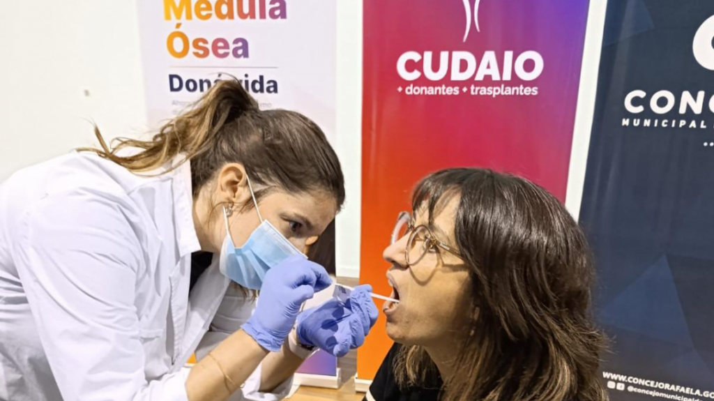 En Rafaela: Cudaio continúa ampliando la campaña para sumar donantes de médula ósea mediante hisopado bucal