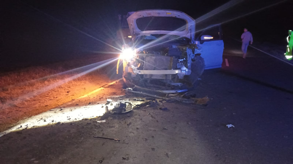 Moisés Ville: Accidente de tránsito