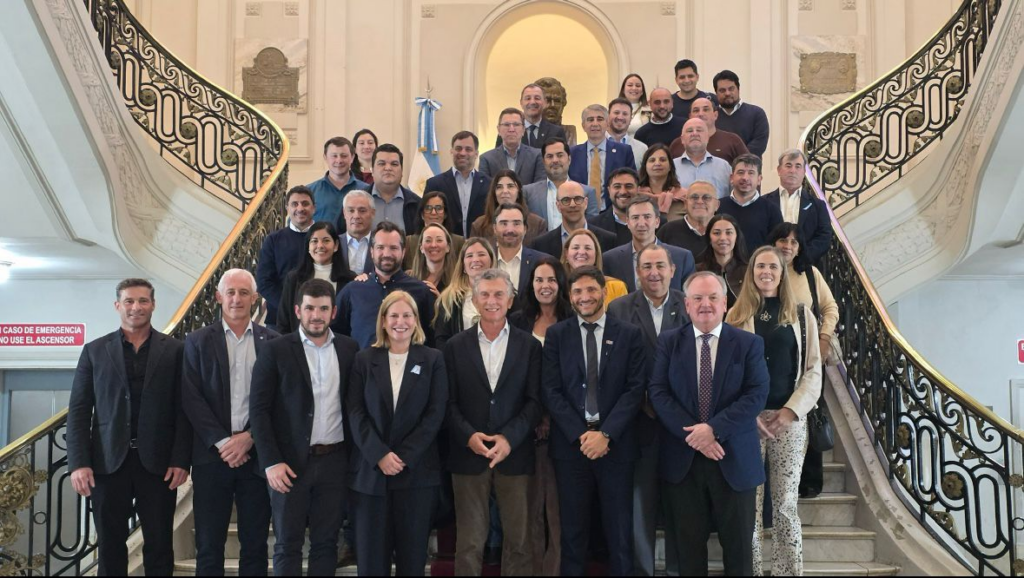 La Intendente Romina López participó de la recepción al ex Presidente Mauricio Macri en Casa de Gobierno
