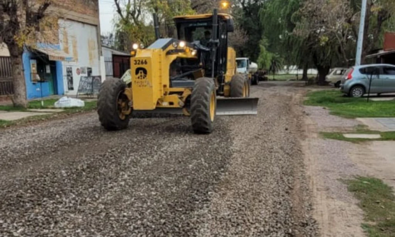 Villa Saralegui recibirá más de $79 millones del Fondo de Obras Menores para la ejecución 20 cuadras de ripio