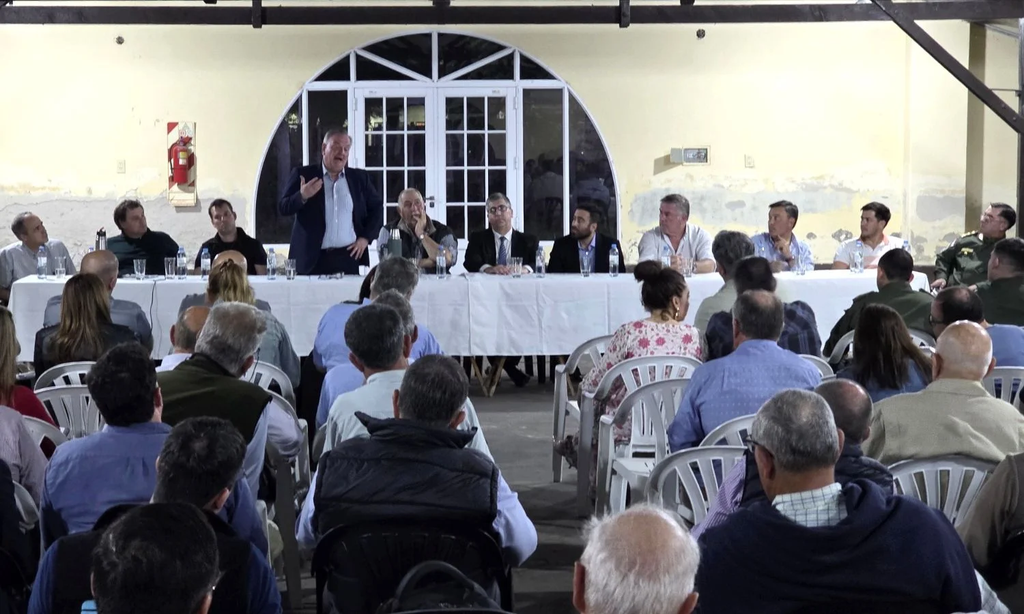 En la ciudad de San Cristóbal se realizó la sexta reunión de la Mesa de Seguridad Rural Provincial