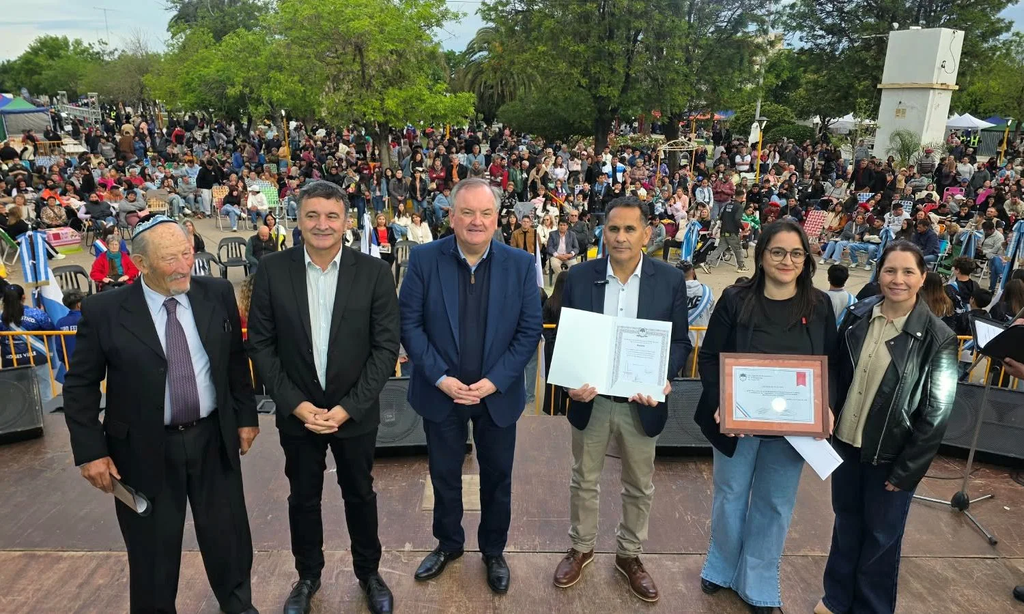 Michlig y González presentes en la 22° Fiesta Provincial de Integración Cultural de Moisés Ville