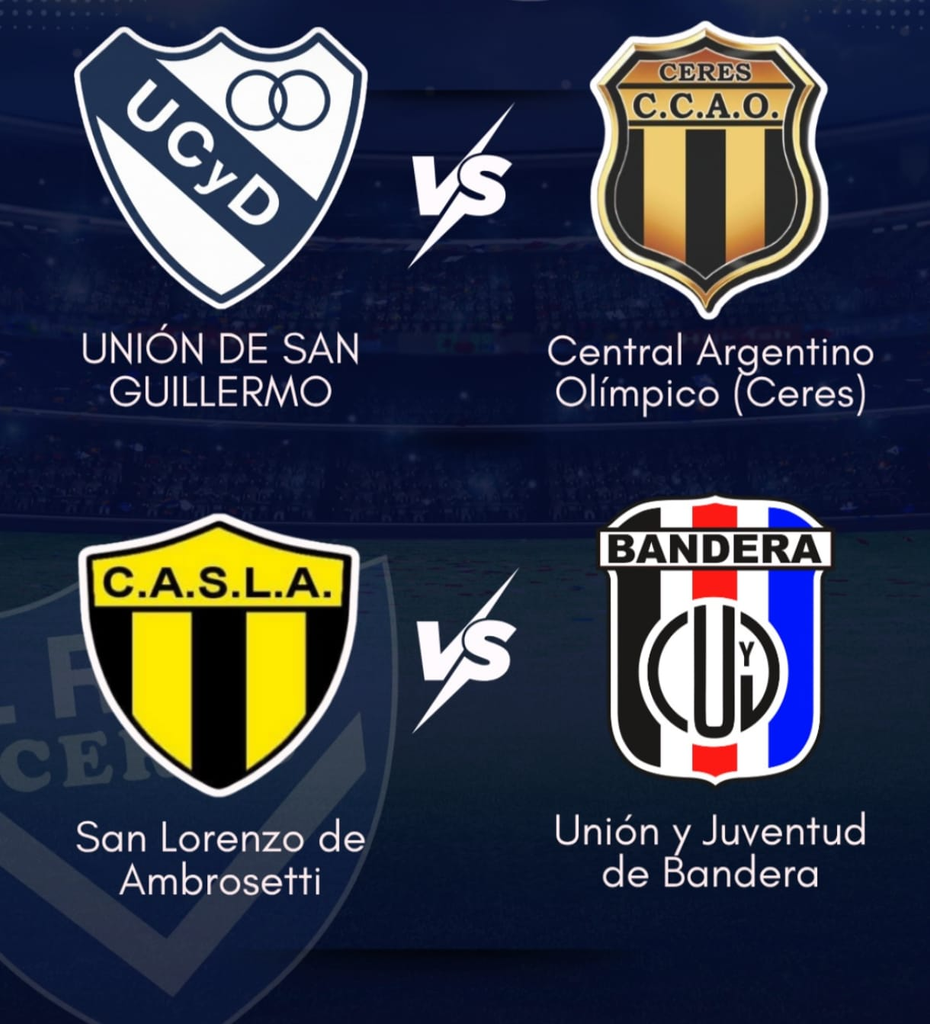 Hay semifinalistas: San Lorenzo A; Union SG; Central Argentino y Union y Juventud